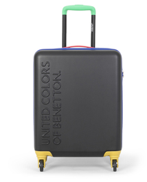 UCB BLOCK COLOR - TROLLEY - NERO - L - 77 cm
