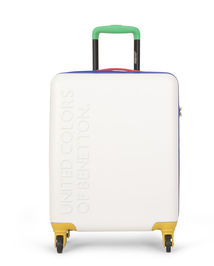 UCB BLOCK COLOR - TROLLEY - BIANCO - L - 77 cm